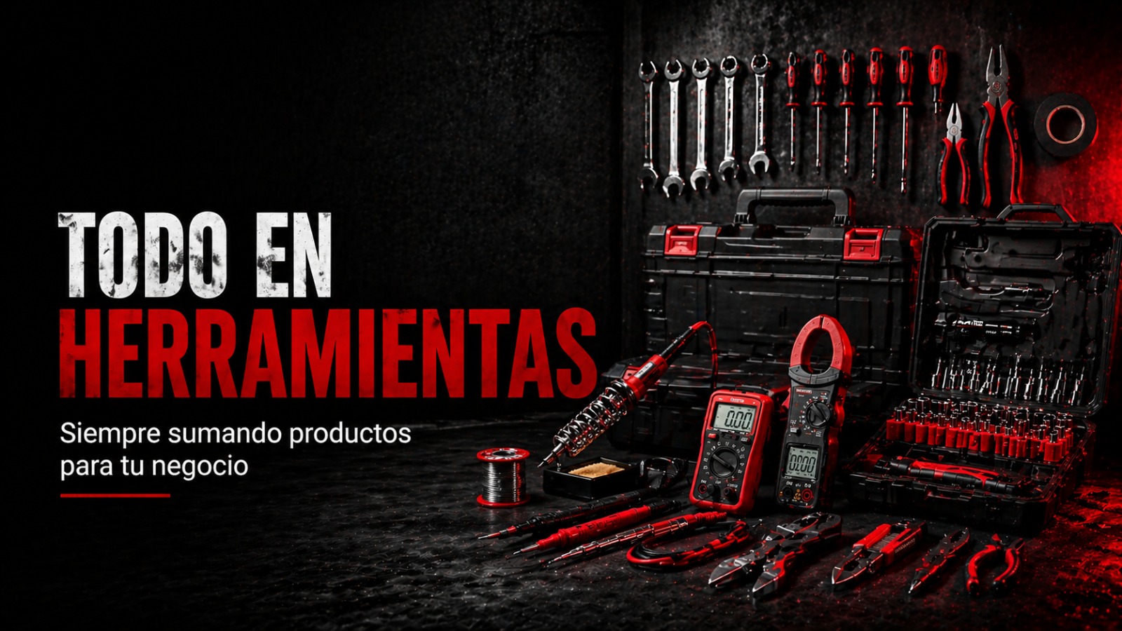 Todo en herramientas — Siempre sumando productos